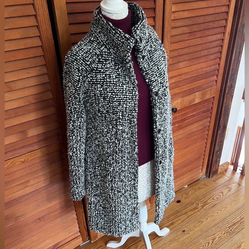 CYNTHIA CROWLEY - Luxury Knit Sweater Coat, Size M